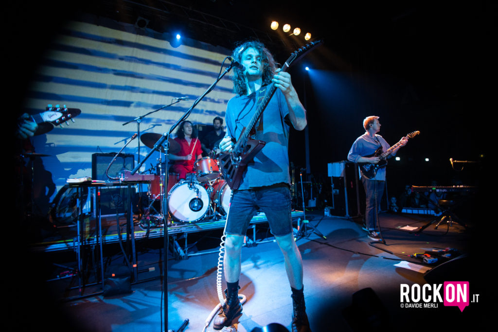 King Gizzard & The Lizard Wizard in concerto all' Alcatraz, Milano. Foto di Davide Merli per www.rockon.it