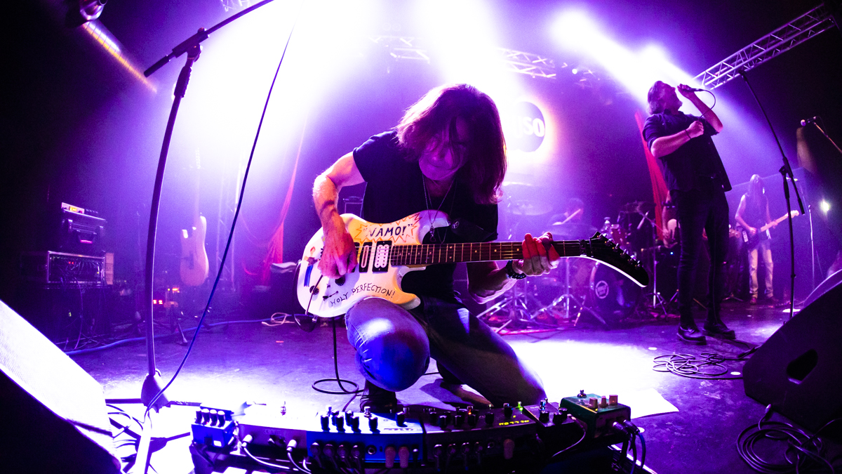 Stef Burns and Mr. Feedback + the Howling Orchestra in concerto al Druso di Bergamo, guarda le foto del concerto