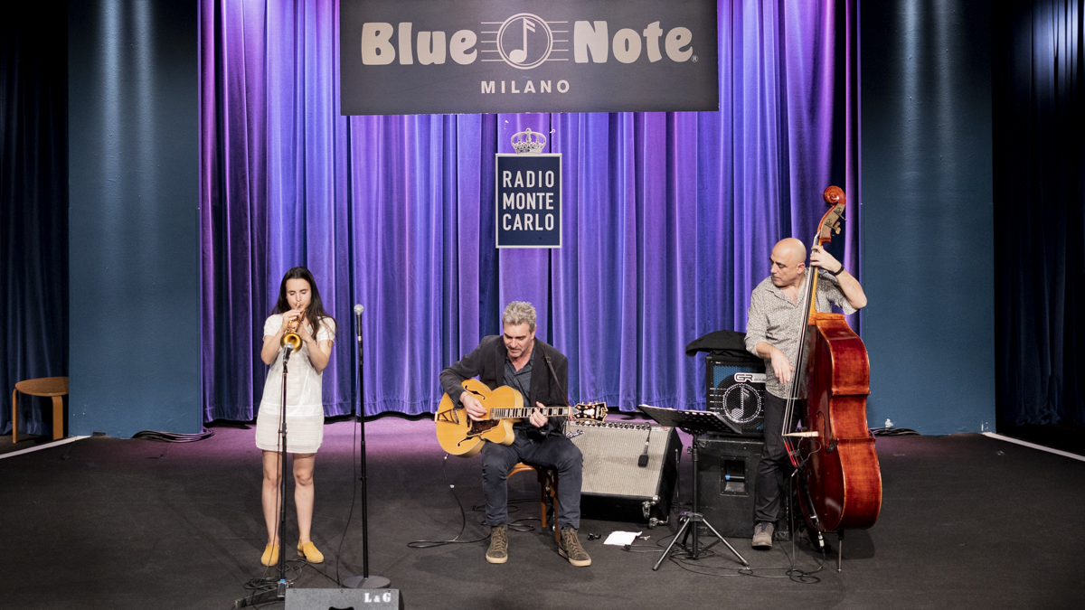 Andrea Motis, Josep Traver e Joan Chamorro