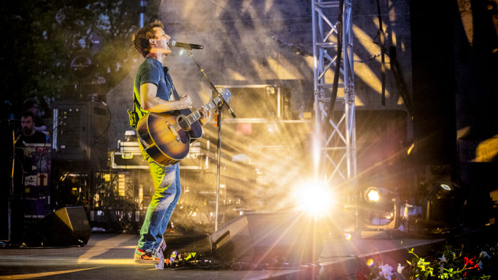 James Blunt all'Anfiteatro del Vittoriale