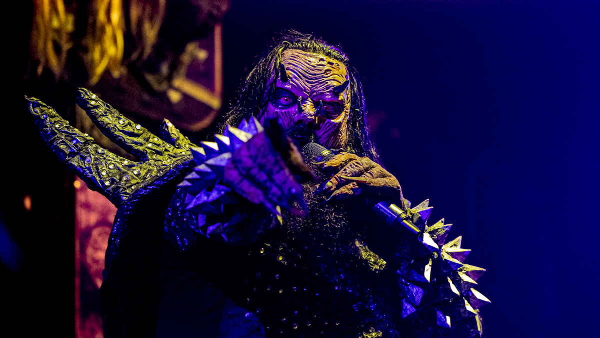 Mr Lordi of Lordi band live al Druso di Bergamo