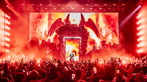 Tedua in concerto Pala Alpitour di Torino foto di Luca Moschini per www.rockon.it