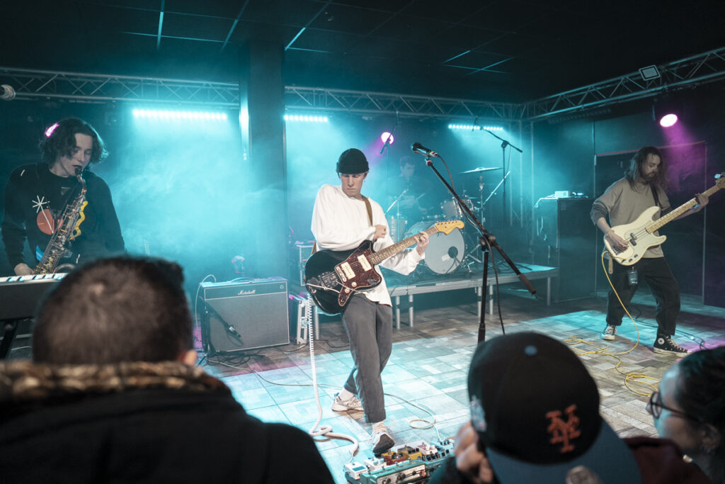 I Black Foxxes al completo