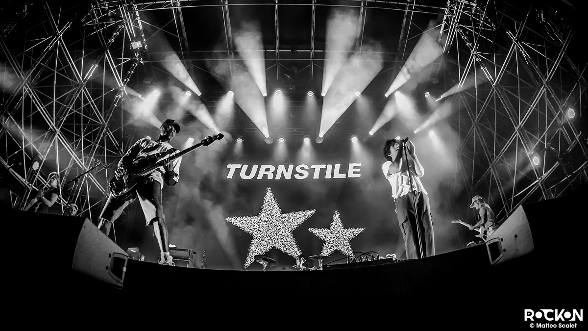 Turnstile in concerto all'AMA Music Festival 2023