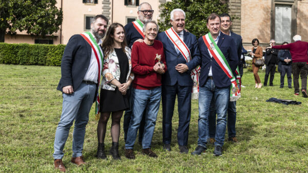 Roberto Vecchioni - Pegaso d'Oro - Eugenio Giani - Parco Mediceo - Pratolino