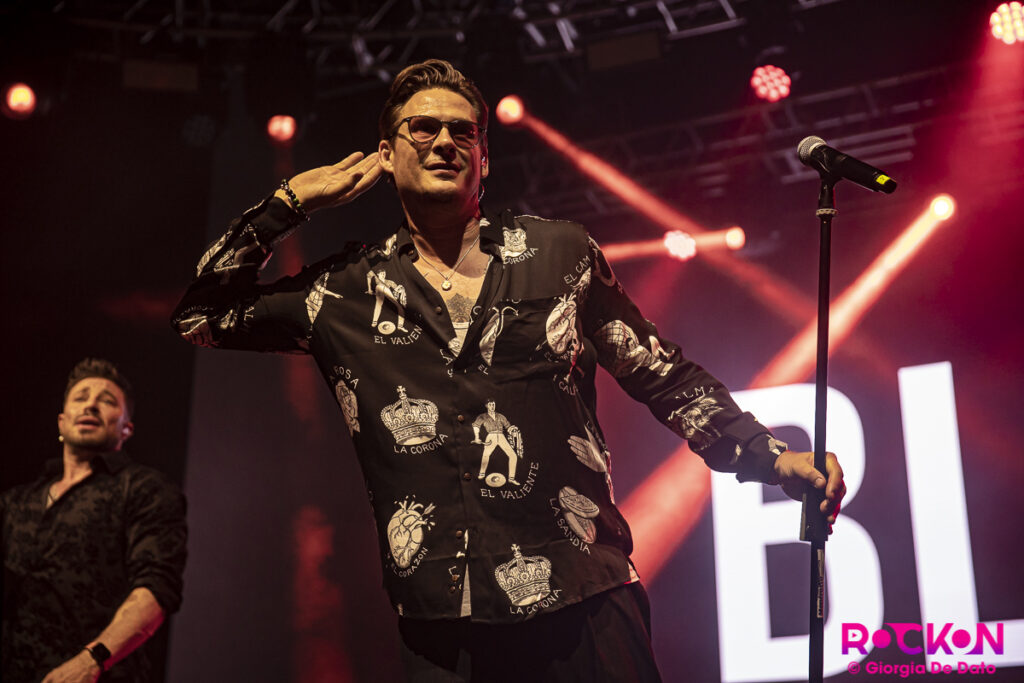 Lee Ryan dei Blue al Fabrique di Milano