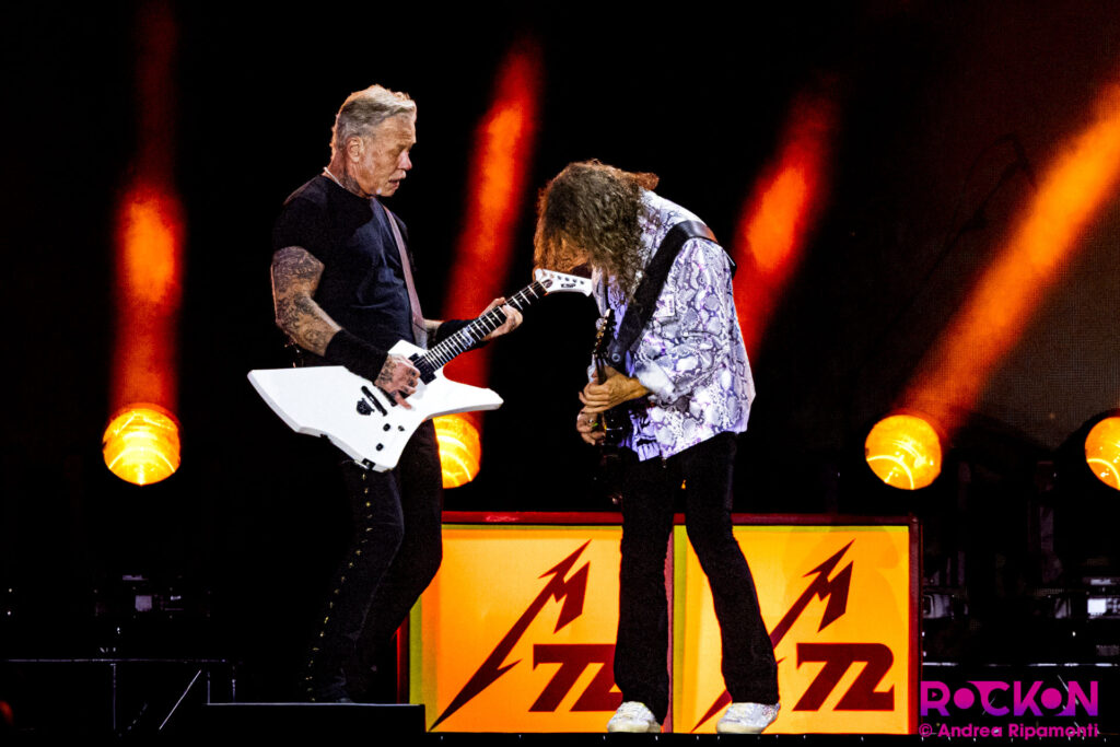 Metallica in concert at I DAYS 2024 in Milan photo by Andrea Ripamonti