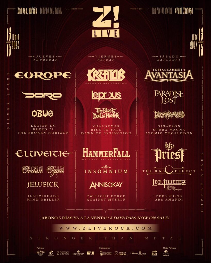Z! Live Rock Fest 2024 Line-up