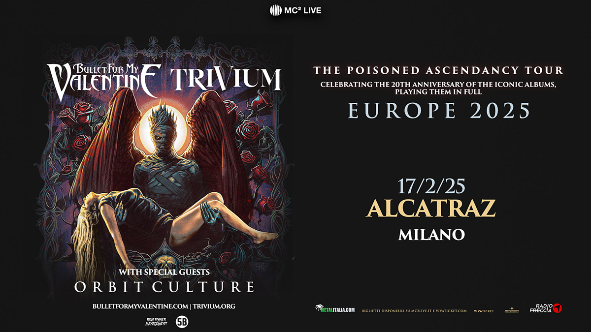 Bullet for My Valentine & Trivium - Milano Alcatraz 2025