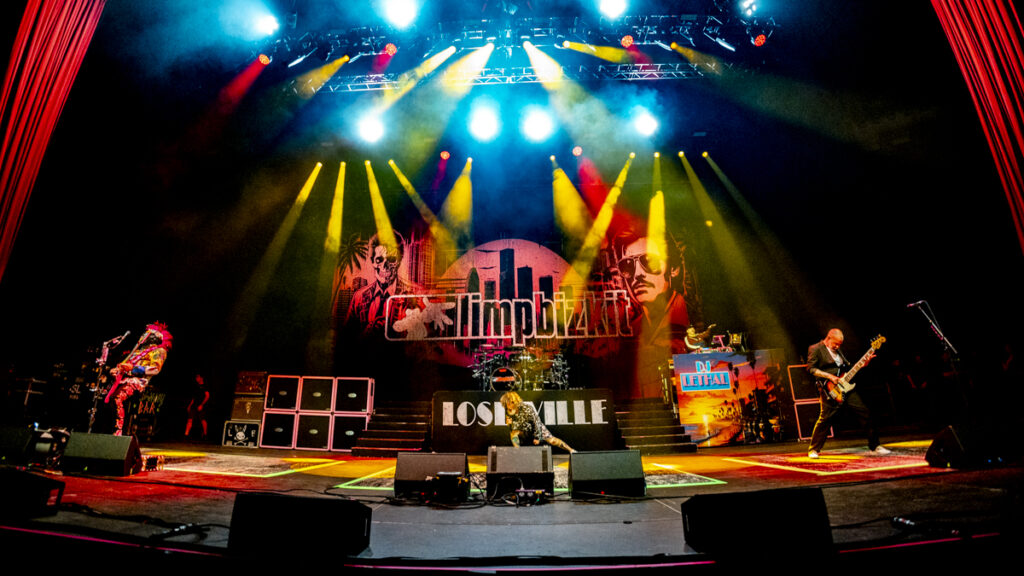 Limp Bizkit in concerto all'Unipol Arena di Bologna marzo 2025