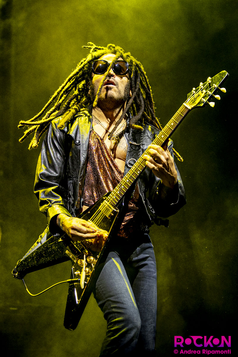 Lenny Kravitz in concerto all'Unipol Arena di Bologna Marzo 2025