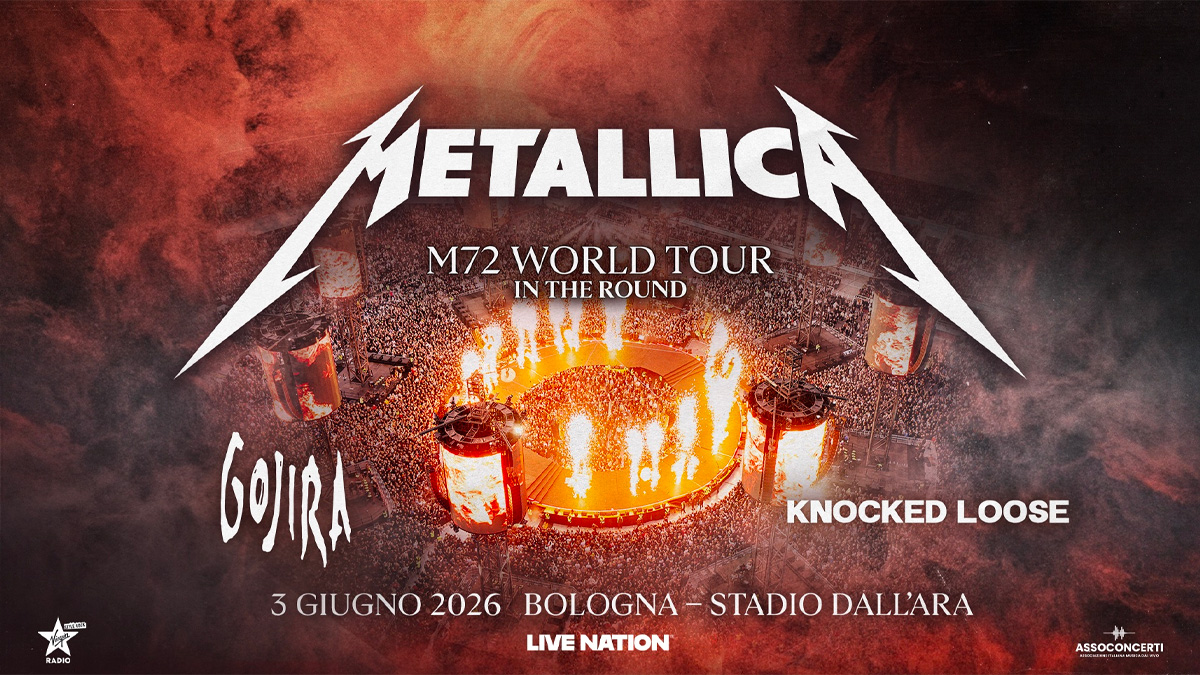 Metallica - M72 World Tour - In the round - Bologna Giugno 2026