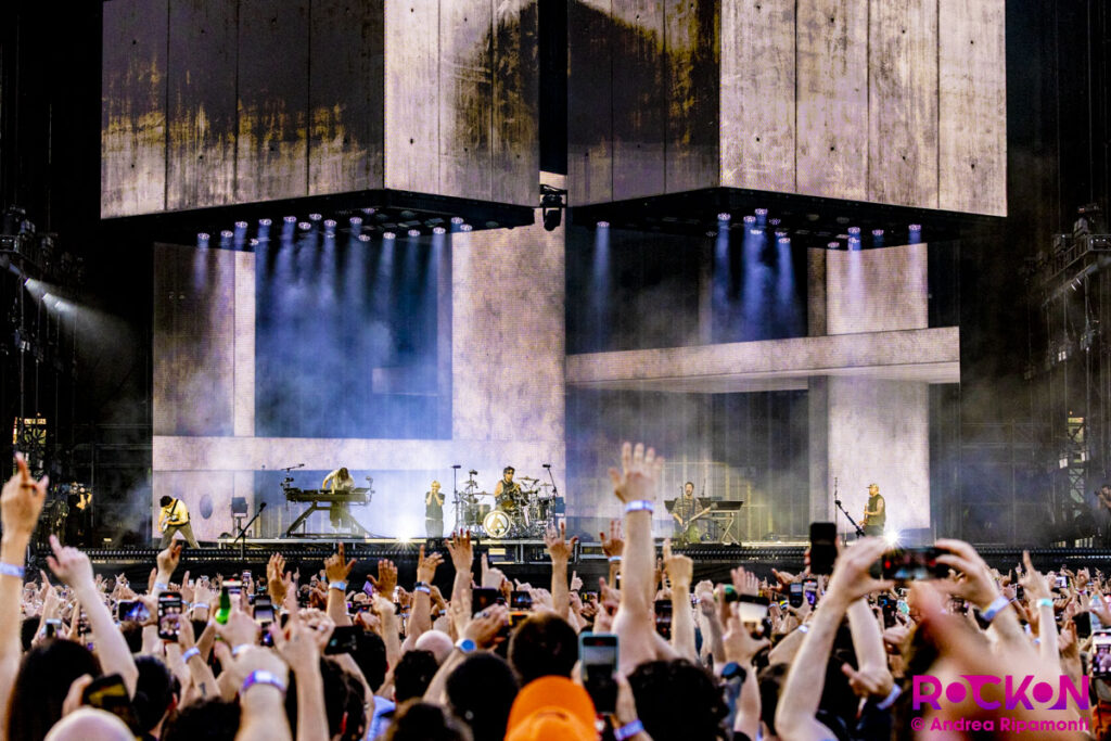Linkin Park in concerto agli I-DAYS 2025 all'Ippodromo SNAI La Maura di Milano Giugno 2025