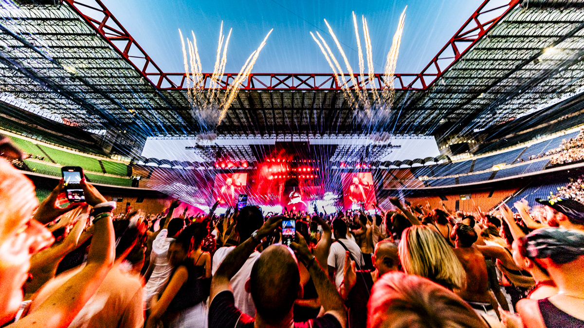 Gabry Ponte in concerto allo Stadio San Siro di Milano Giugno 2025