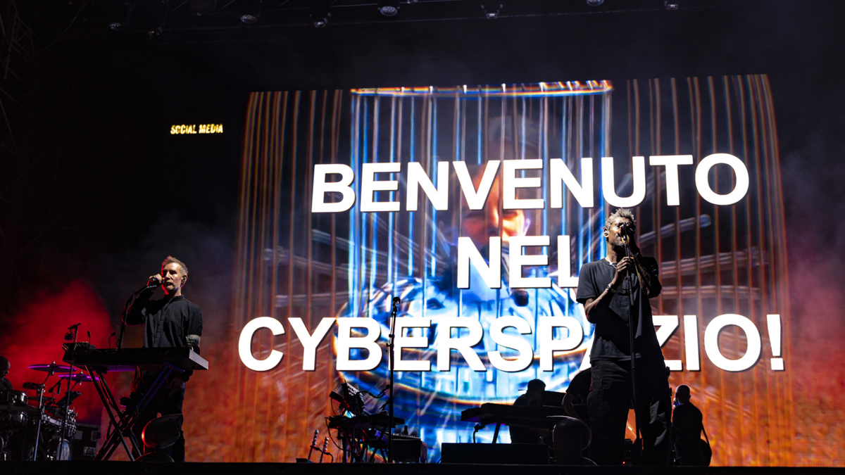 Massive Attack in concerto al Parco della Musica di Milano Giugno 2025