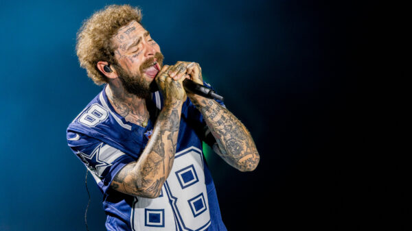 Post Malone in concerto allo Sziget Festival 2025 a Budapest