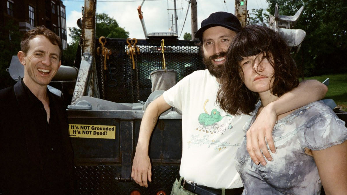 Big Thief photo by Daniel Arnold [L-R: Buck Meek, James Krivchenia, Adrianne Lenker]