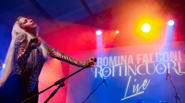 Romina Falconi in concerto al Largo Venue di Roma del 22 settembre 2025