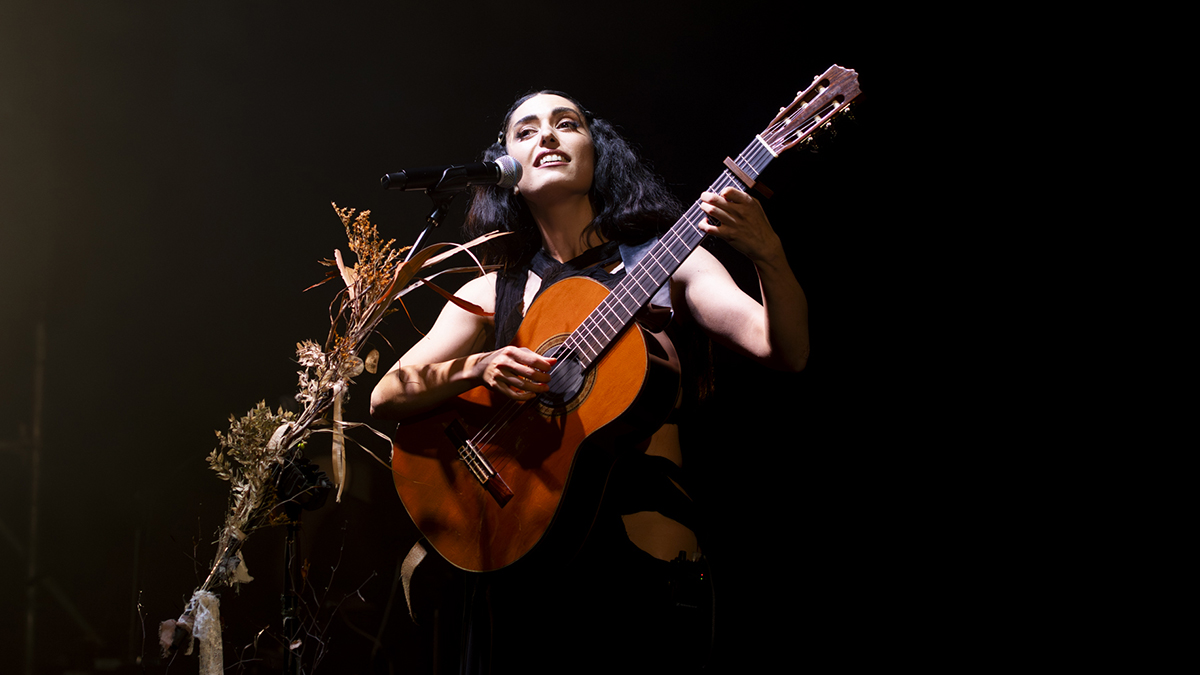La Niña in concerto all'Atlantico di Roma foto di Emanuela Vh. Bonetti per www.rockon.it