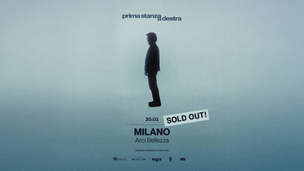 Prima Stanza a Destra concerto Circolo ARCI Bellezza Milano del 20 marzo 2026