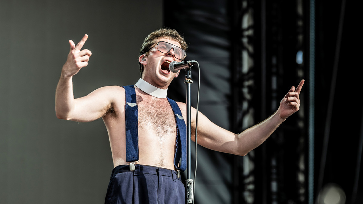 Shame in concerto a Firenze Rocks 2025, foto di Luna La Chimia