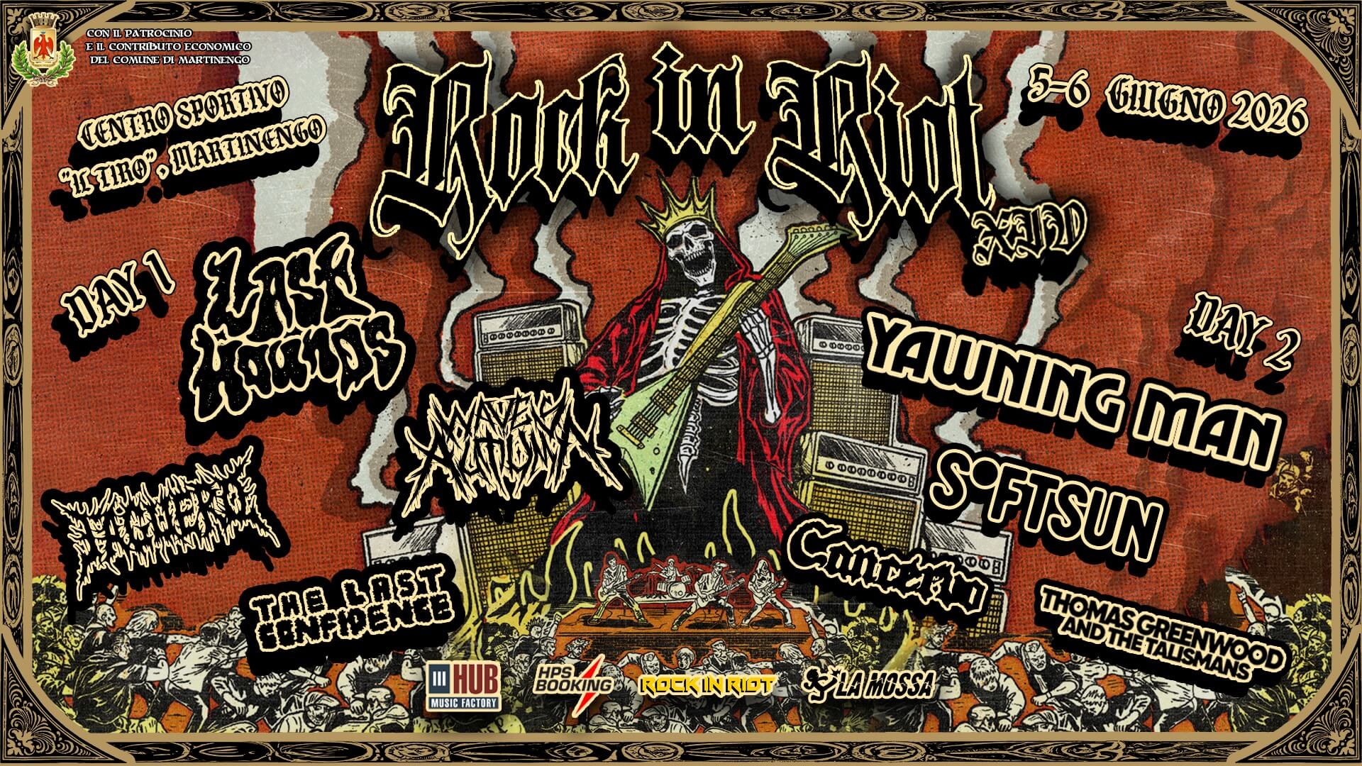 Rock In Riot 2026 - Line Up