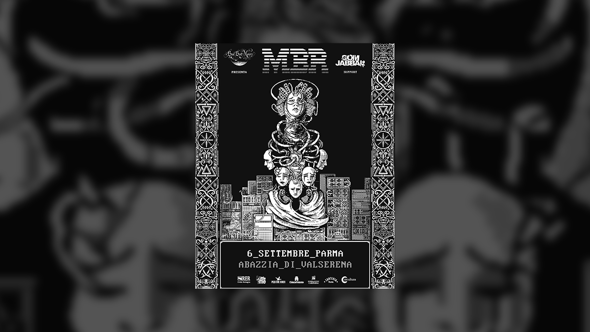 MASTER BOOT RECORD A PARMA: il 6 settembre inaugura Bye Bye Moon con Gom Jabbar